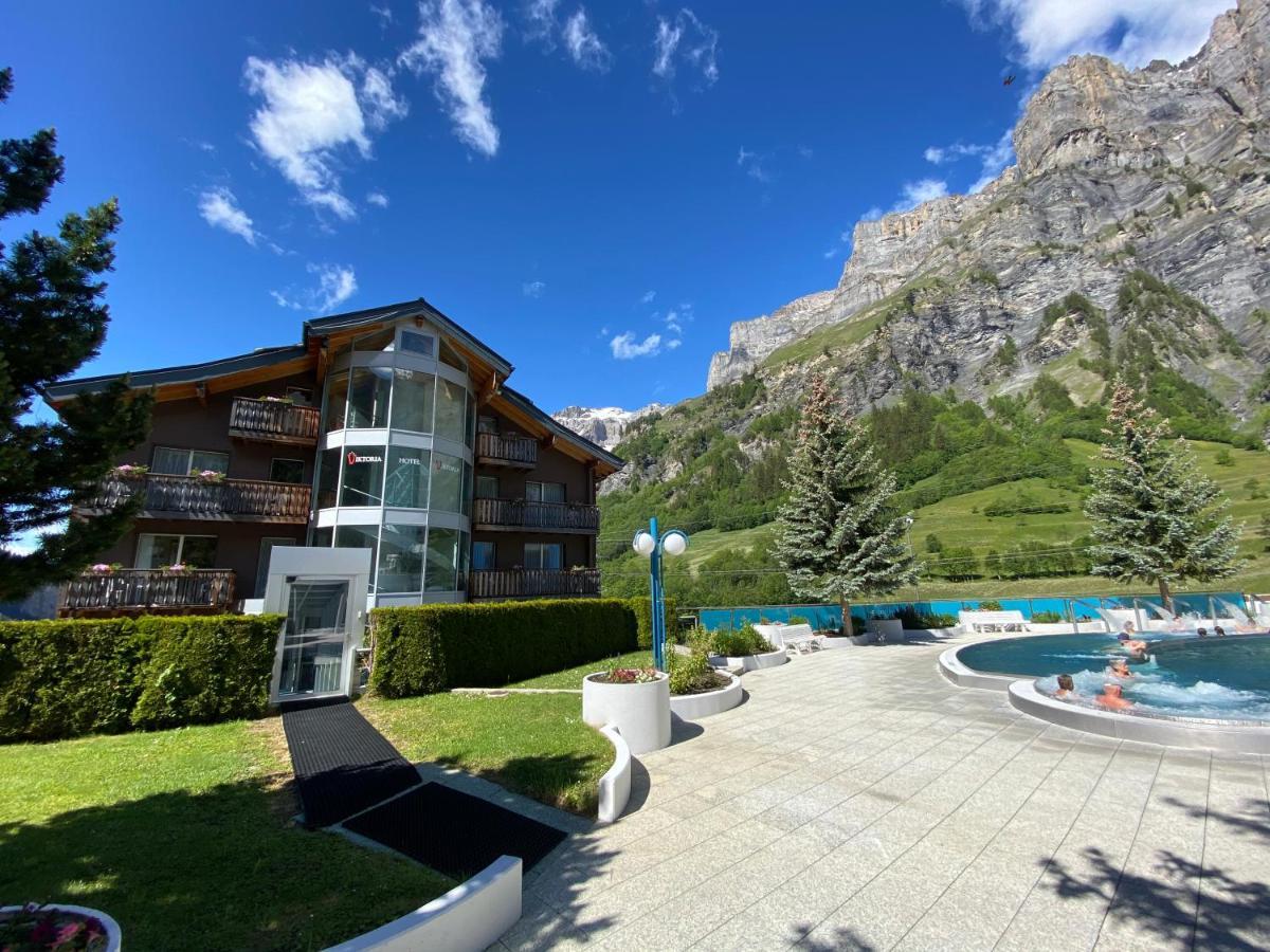 Hotel Viktoria-Leukerbad-Therme Luaran gambar