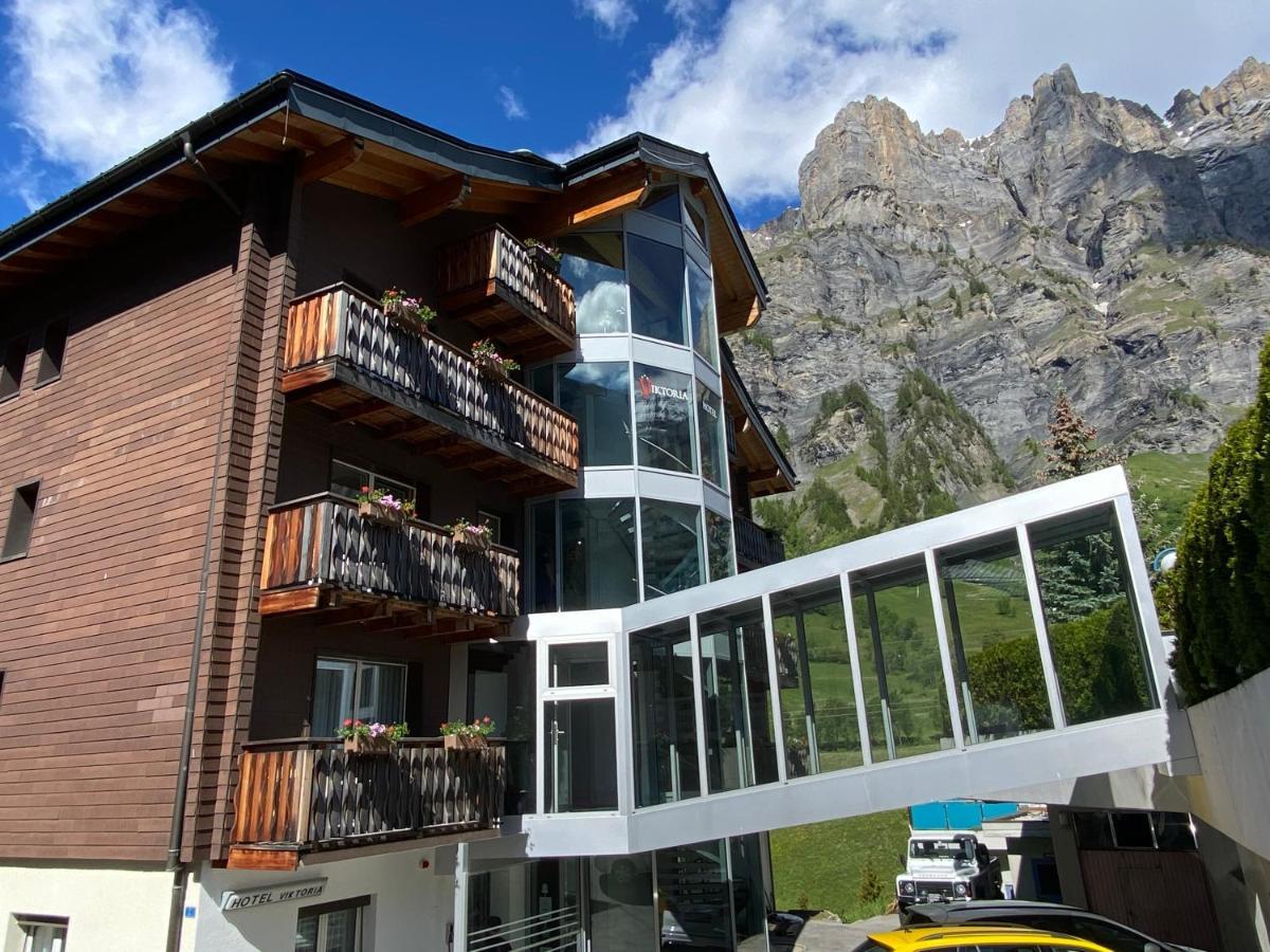 Hotel Viktoria-Leukerbad-Therme Luaran gambar