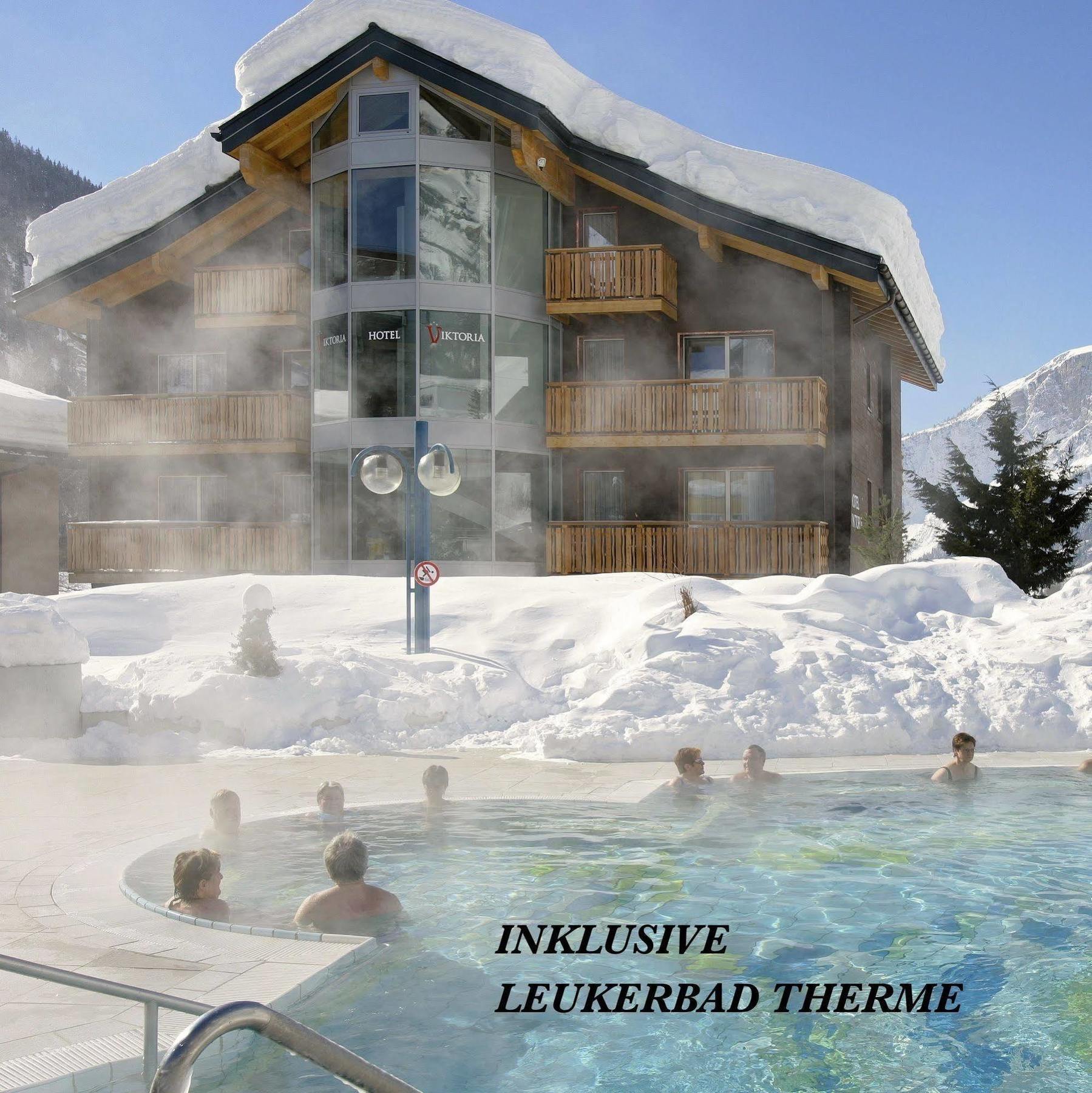 Hotel Viktoria-Leukerbad-Therme Luaran gambar