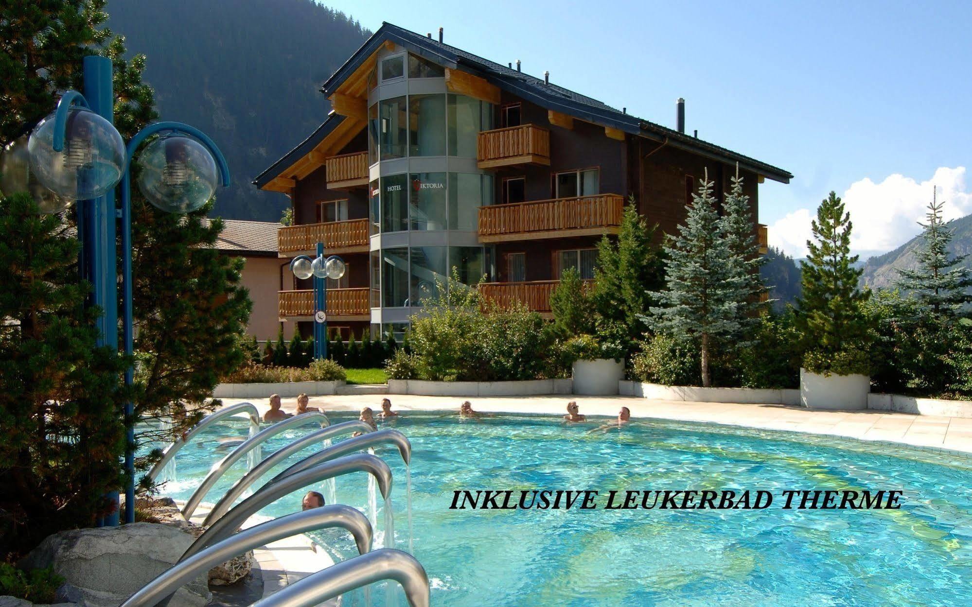 Hotel Viktoria-Leukerbad-Therme Luaran gambar